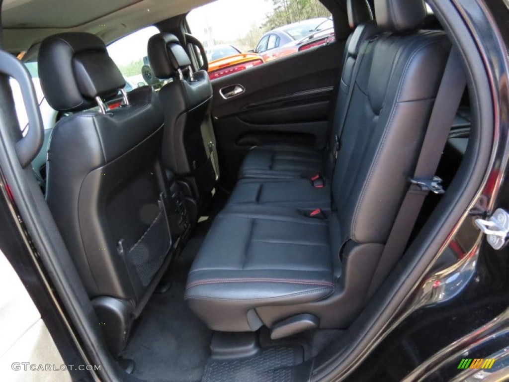 Black Interior 2012 Dodge Durango R/T Photo #90684355