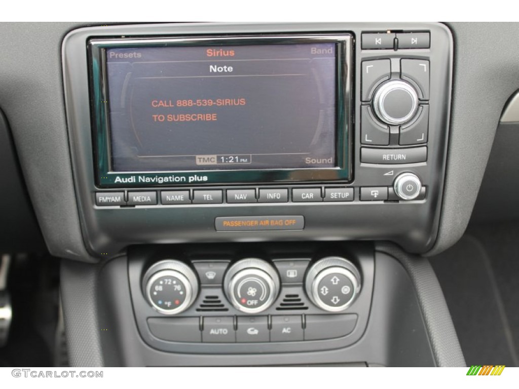 2012 Audi TT 2.0T quattro Roadster Controls Photo #90684778