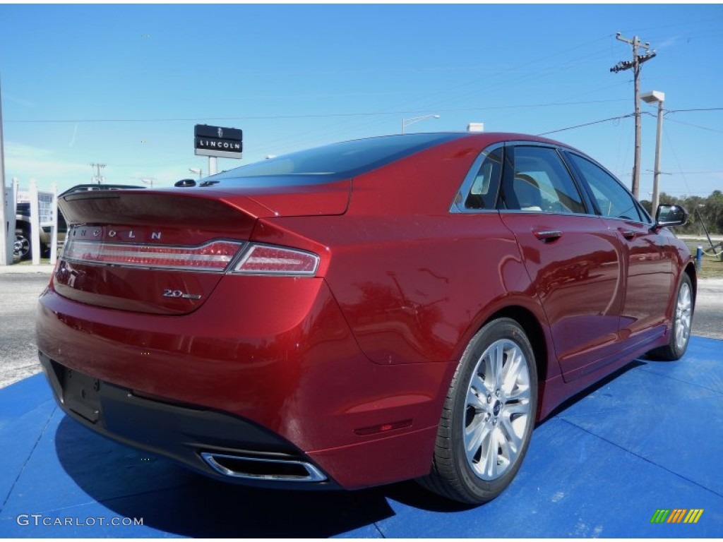 2014 MKZ FWD - Ruby Red / Light Dune photo #3