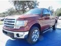 2014 Sunset Ford F150 Lariat SuperCab 4x4  photo #1