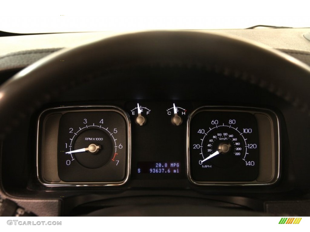 2007 Lincoln MKX Standard MKX Model Gauges Photo #90686395