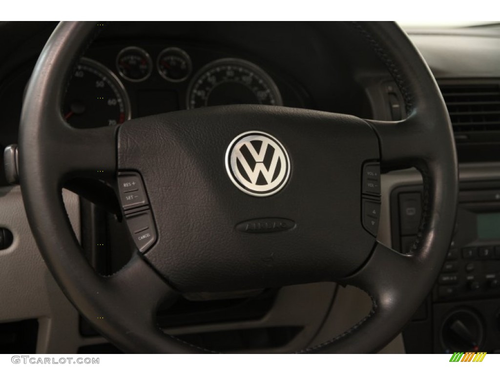 2002 Passat GLS Sedan - Blue Silver Metallic / Grey photo #8