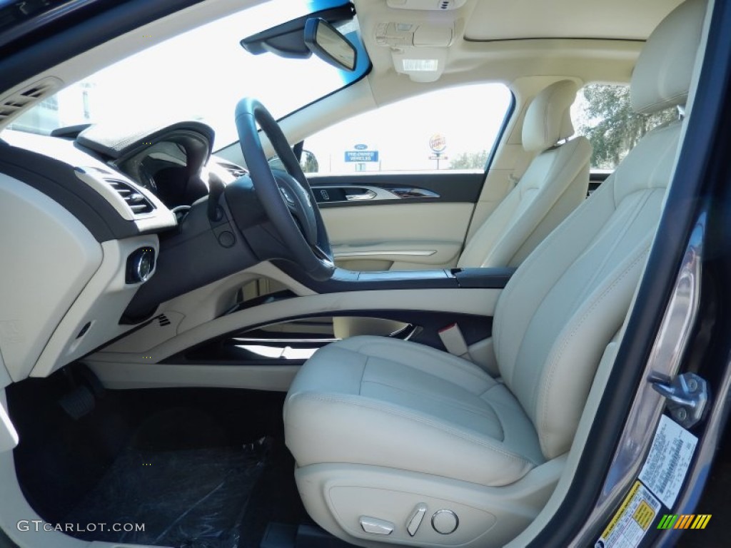 Light Dune Interior 2014 Lincoln MKZ Hybrid Photo #90687059