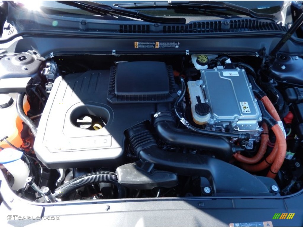 2014 Lincoln MKZ Hybrid 2.0 Liter Atkinson-Cycle DOHC 16-Valve iVCT 4 Cylinder Gasoline/Electric Hybrid Engine Photo #90687193
