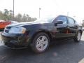 2014 Black Clear Coat Dodge Avenger SXT  photo #3