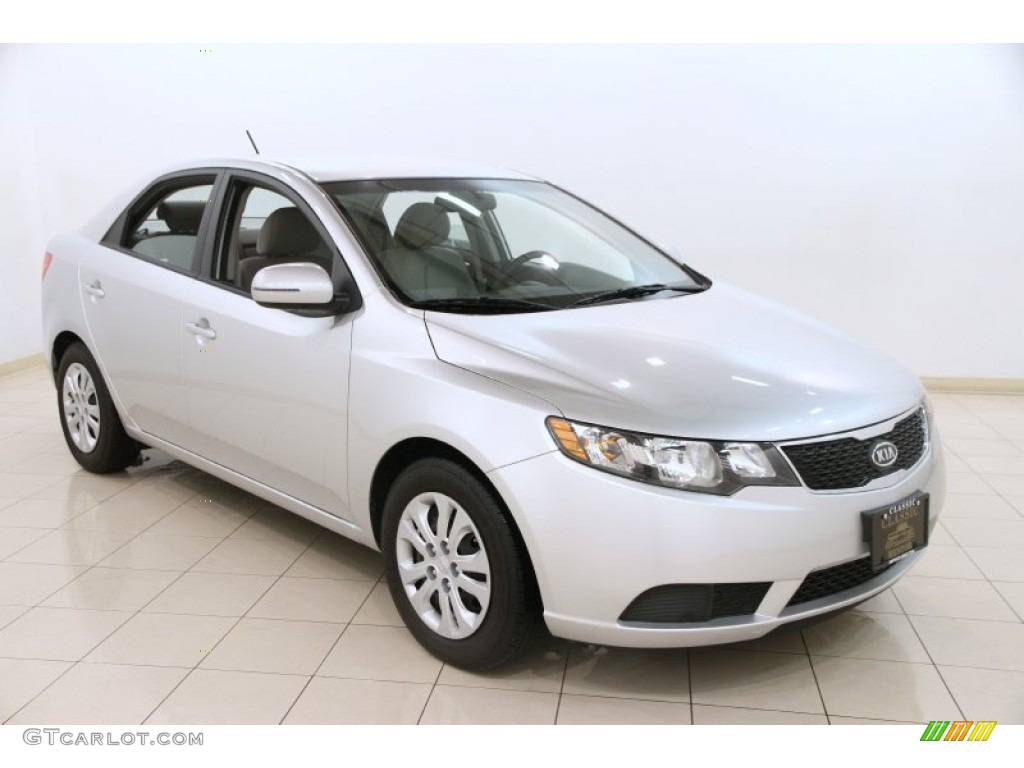 Bright Silver Kia Forte