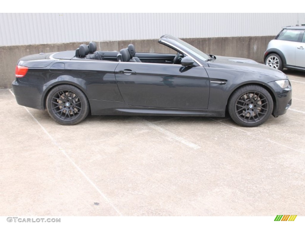 2010 M3 Convertible - Jerez Black Metallic / Black Novillo photo #2