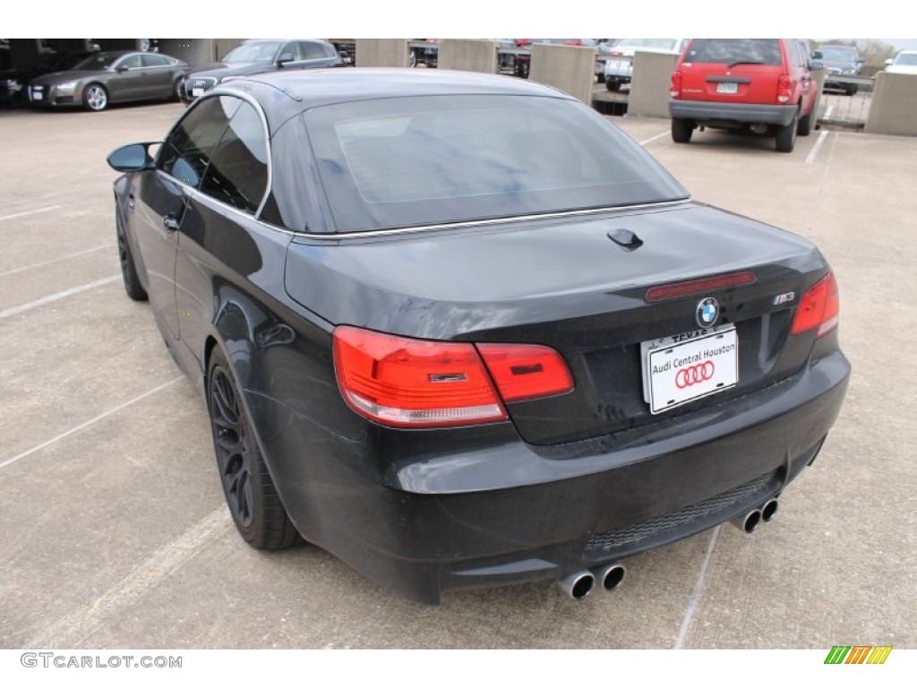 2010 M3 Convertible - Jerez Black Metallic / Black Novillo photo #9