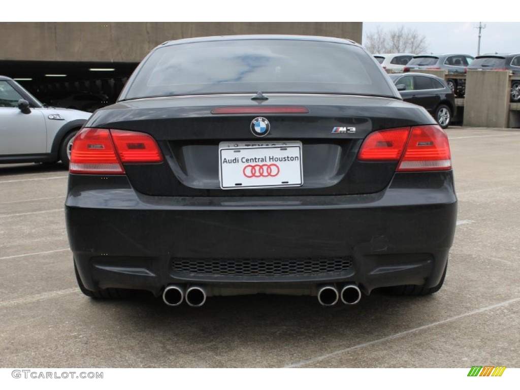 2010 M3 Convertible - Jerez Black Metallic / Black Novillo photo #10