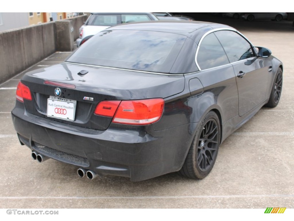 2010 M3 Convertible - Jerez Black Metallic / Black Novillo photo #11