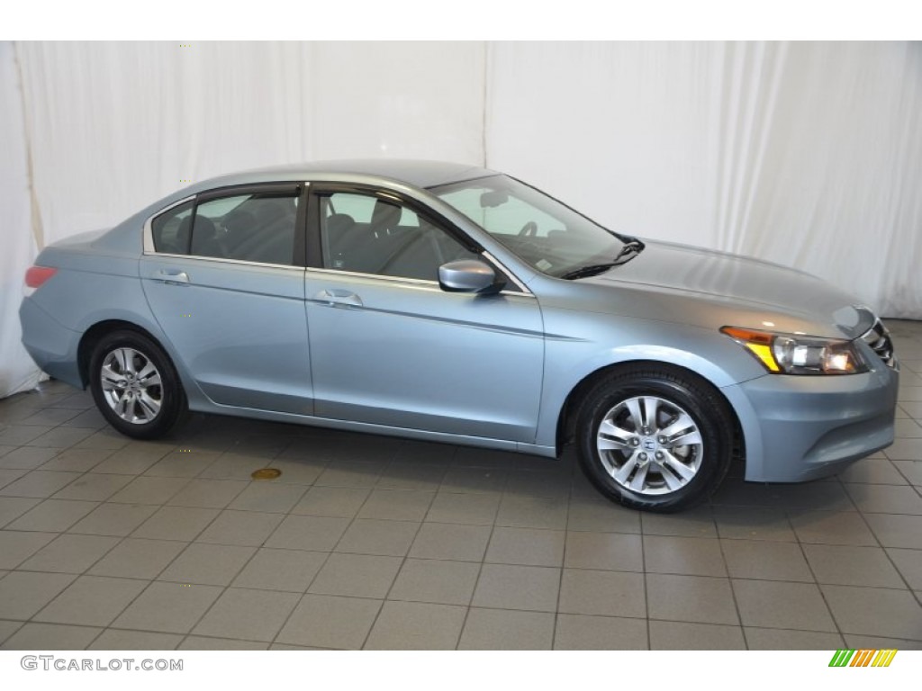2011 Accord LX-P Sedan - Celestial Blue Metallic / Black photo #5