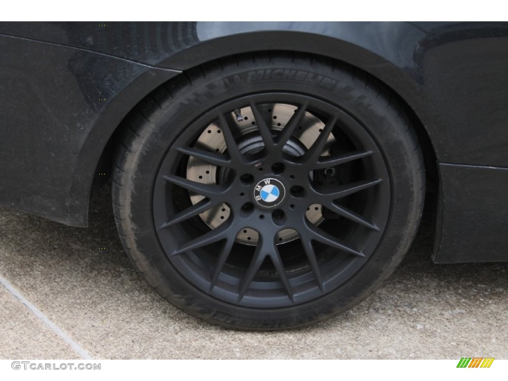 2010 M3 Convertible - Jerez Black Metallic / Black Novillo photo #12