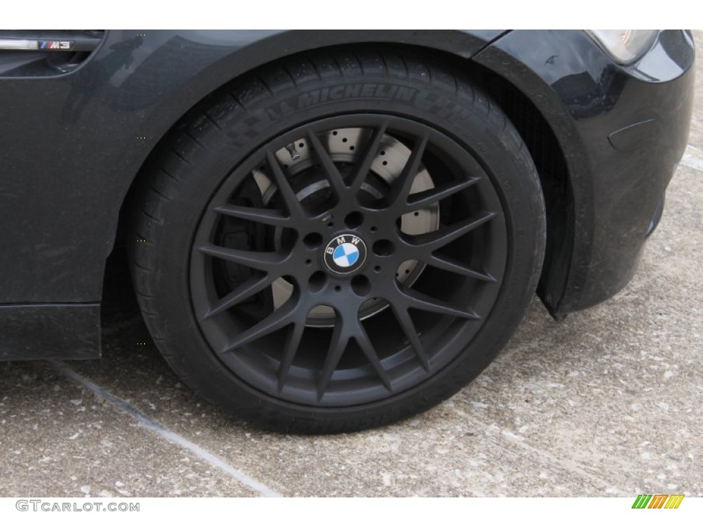 2010 M3 Convertible - Jerez Black Metallic / Black Novillo photo #14