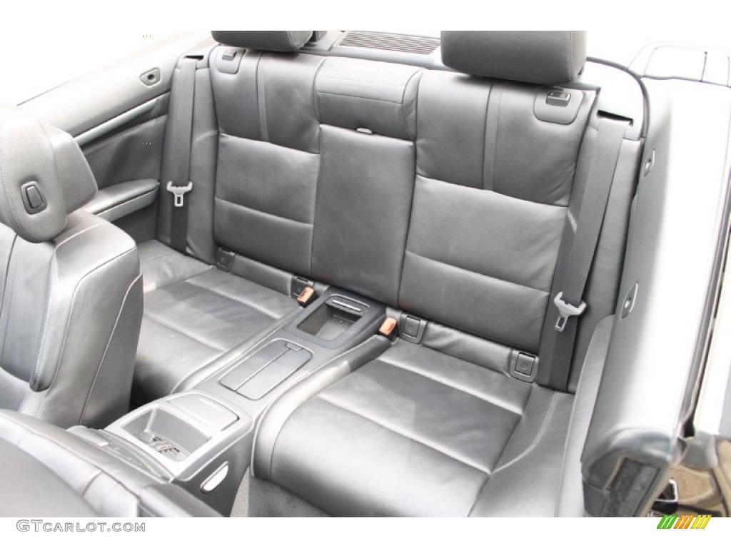 2010 BMW M3 Convertible Rear Seat Photos