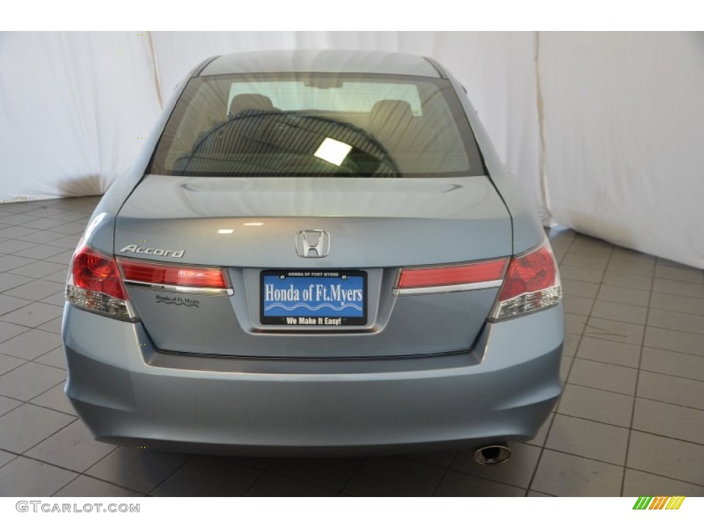 2011 Accord LX-P Sedan - Celestial Blue Metallic / Black photo #7