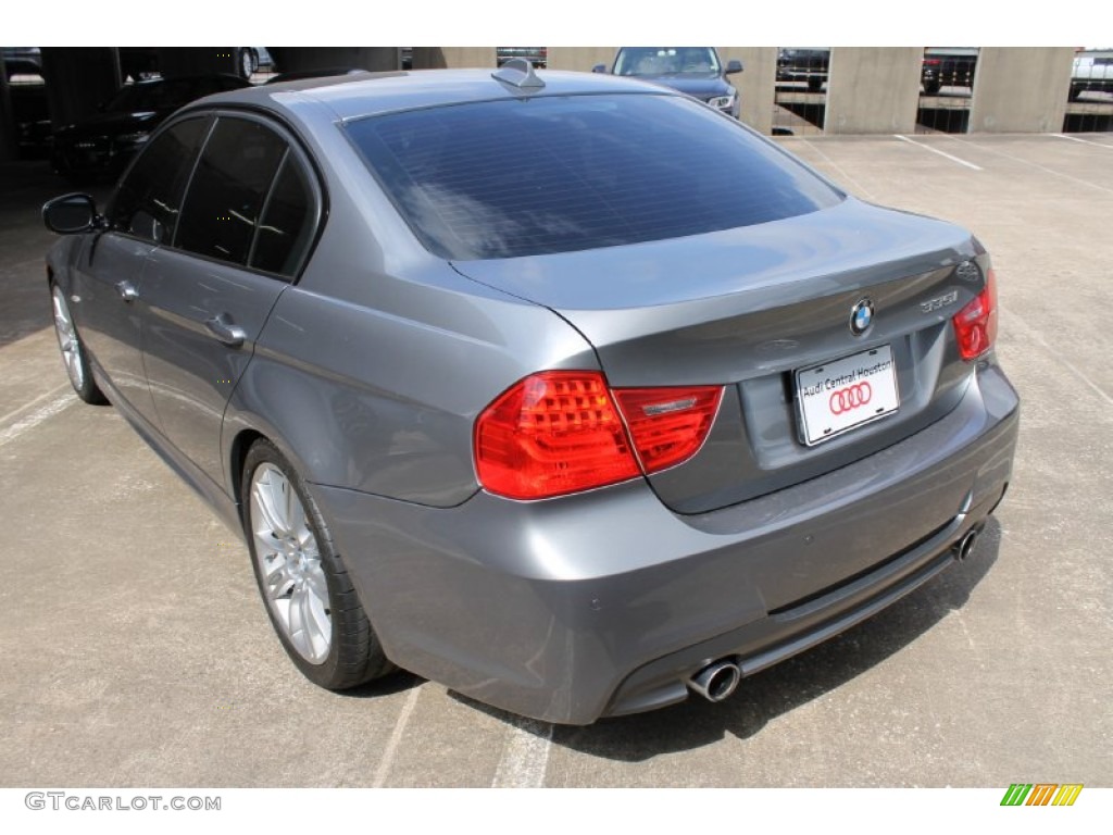 2010 3 Series 335i Sedan - Space Gray Metallic / Black photo #6