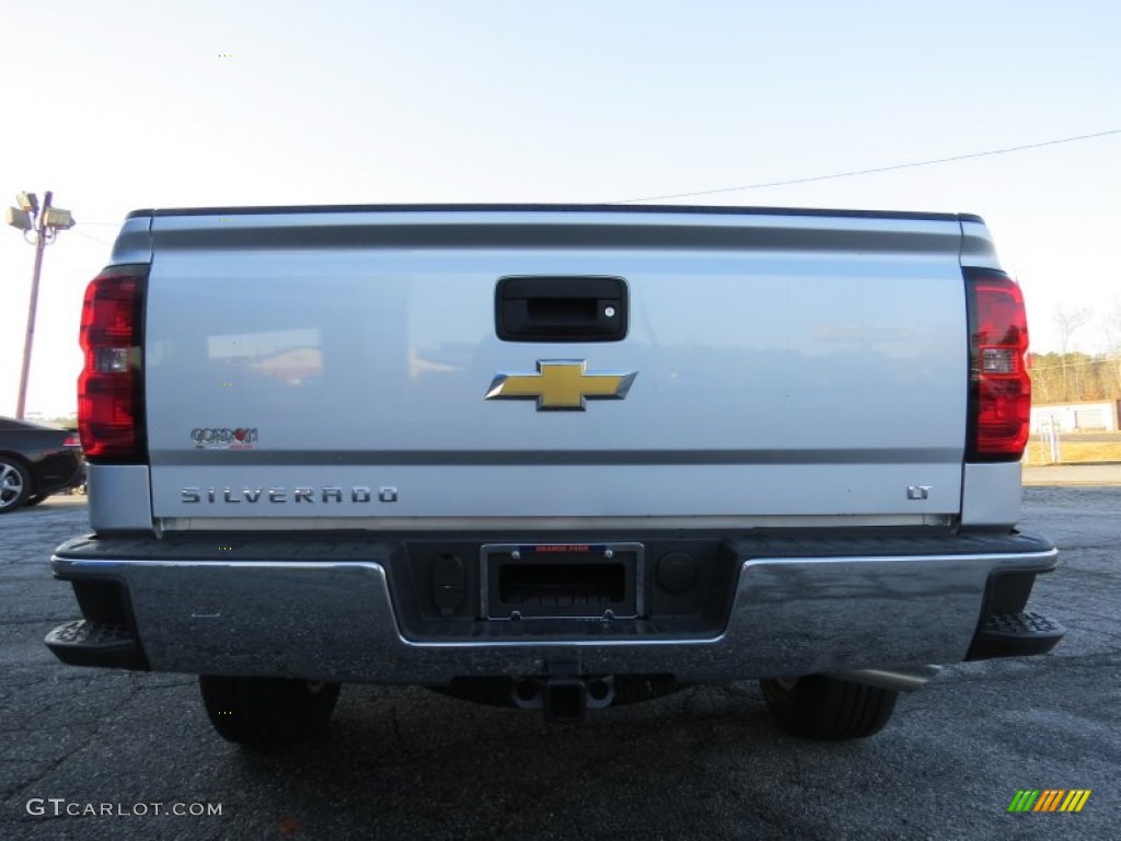 2014 Silverado 1500 LT Crew Cab - Silver Ice Metallic / Jet Black/Dark Ash photo #6