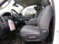 Black/Diesel Gray 2014 Ram 3500 Regular Cab 4x4 Chassis Interior Color