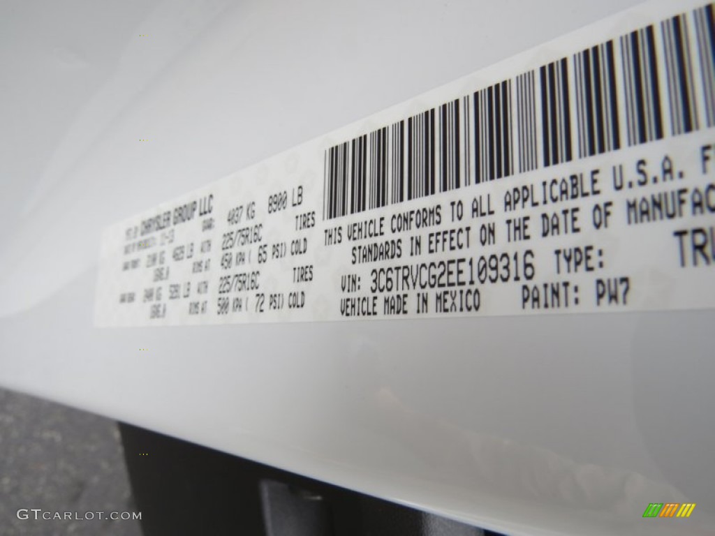 2014 ProMaster Color Code PW7 for Bright White Photo #90691102