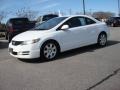 2009 Taffeta White Honda Civic LX Coupe  photo #2