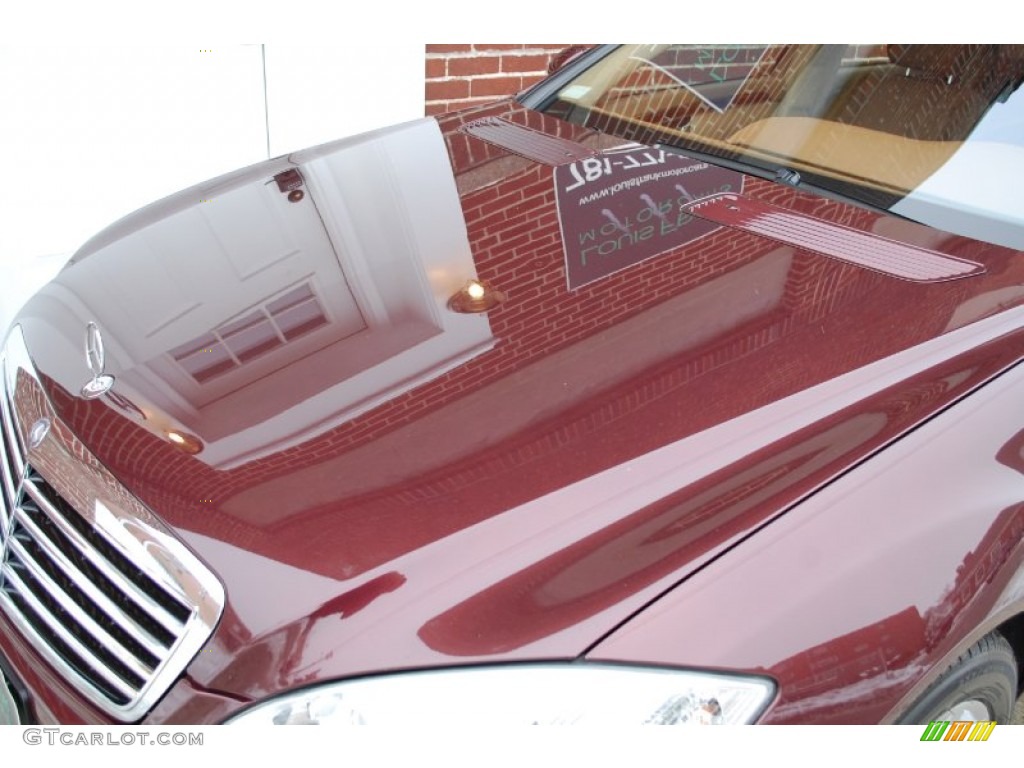 2007 S 550 Sedan - Barolo Red Metallic / Cashmere/Savanna photo #29