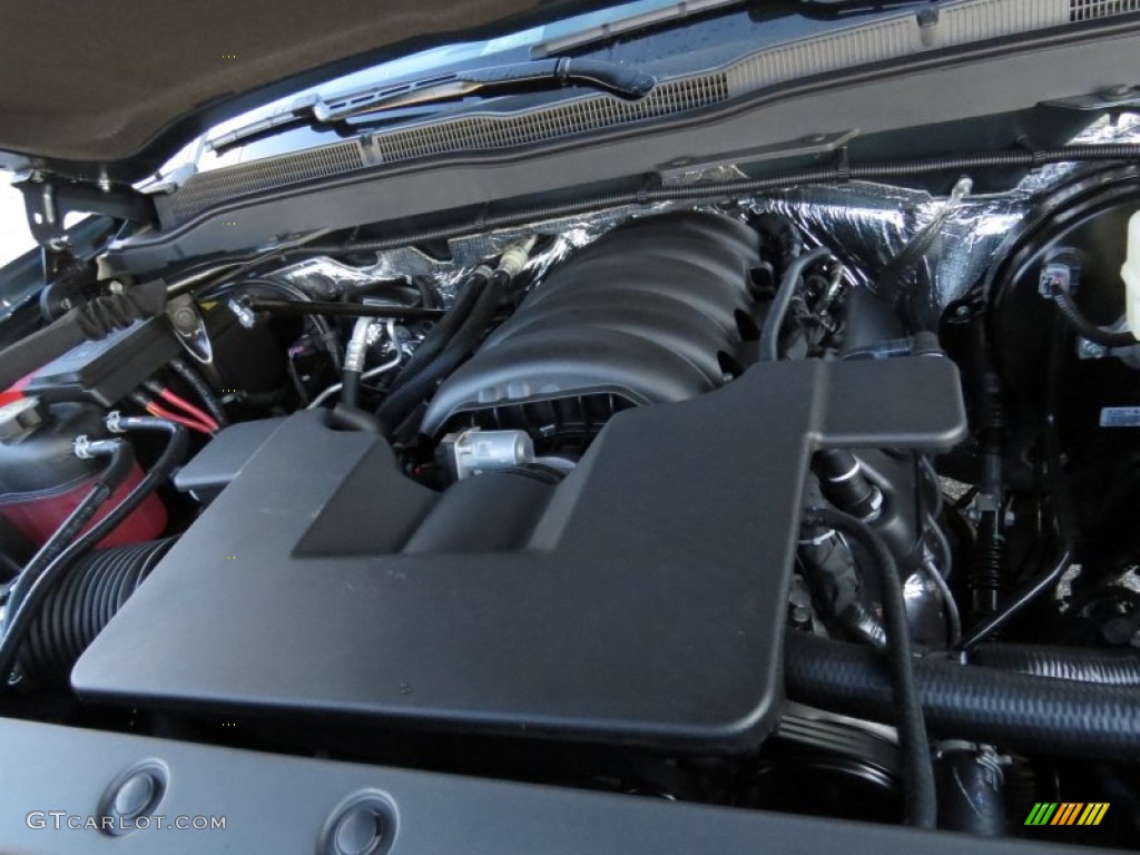 2014 Silverado 1500 LTZ Crew Cab 4x4 - Blue Granite Metallic / Jet Black/Dark Ash photo #14