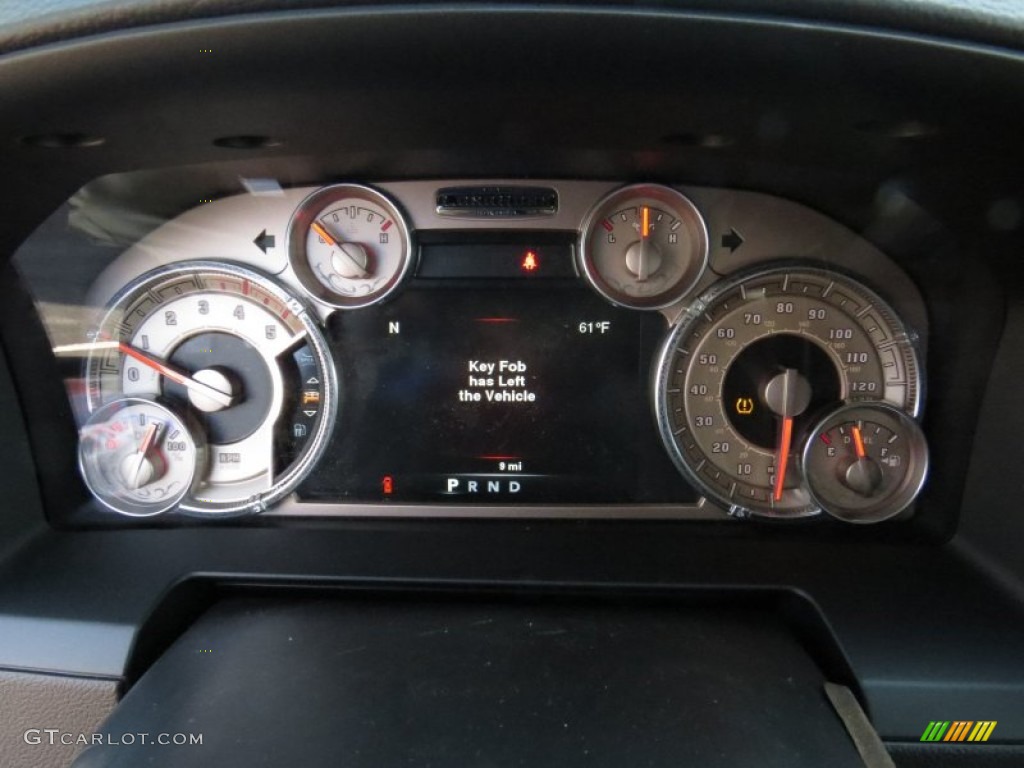 2014 Ram 2500 Laramie Longhorn Mega Cab 4x4 Gauges Photo #90693508