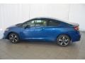 2014 Dyno Blue Pearl Honda Civic EX Coupe  photo #9