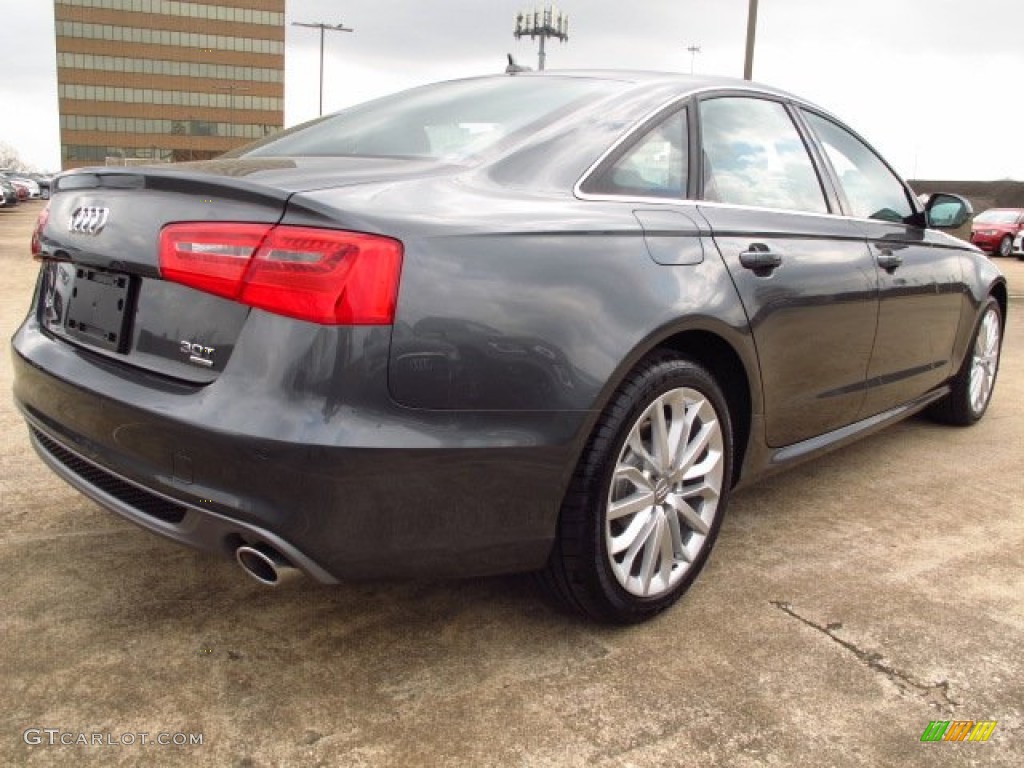 2014 A6 3.0T quattro Sedan - Daytona Grey Pearl Effect / Black photo #2
