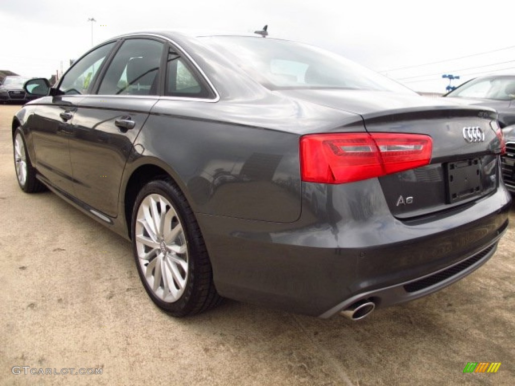 2014 A6 3.0T quattro Sedan - Daytona Grey Pearl Effect / Black photo #4