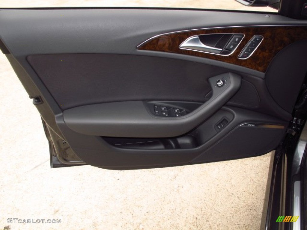 2014 A6 3.0T quattro Sedan - Daytona Grey Pearl Effect / Black photo #11