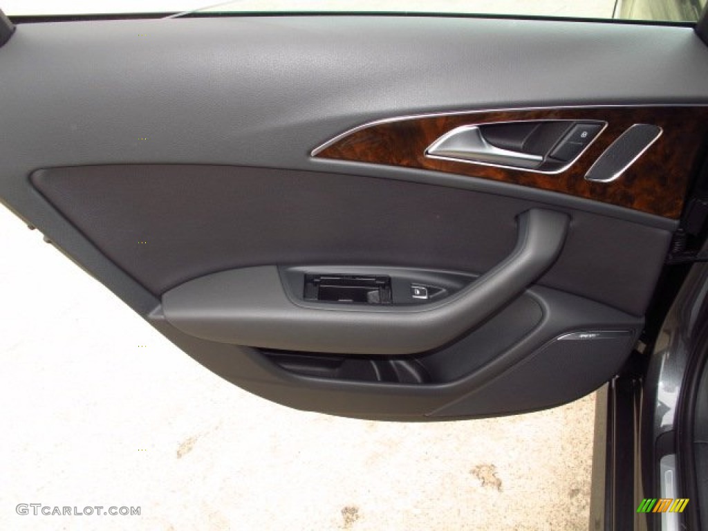 2014 A6 3.0T quattro Sedan - Daytona Grey Pearl Effect / Black photo #13