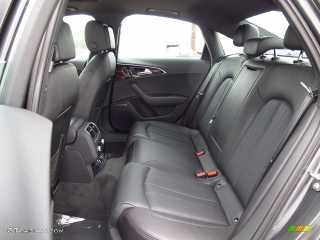 2014 A6 3.0T quattro Sedan - Daytona Grey Pearl Effect / Black photo #14