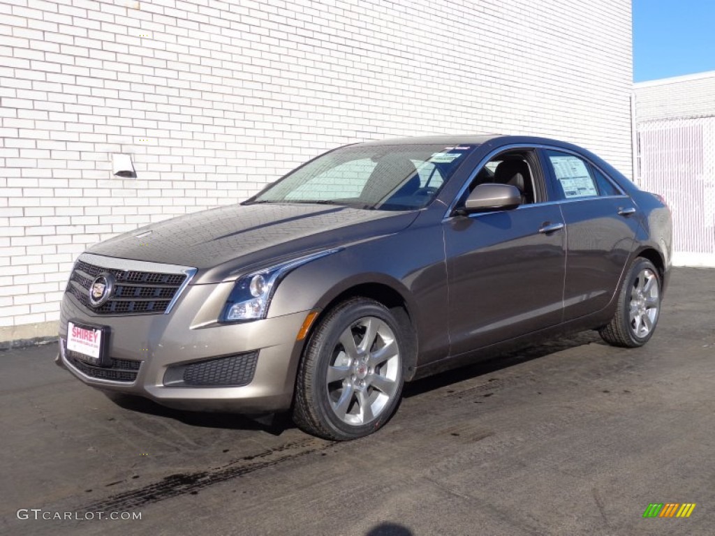 2014 ATS 2.0L Turbo AWD - Mocha Steel Metallic / Jet Black/Jet Black photo #1