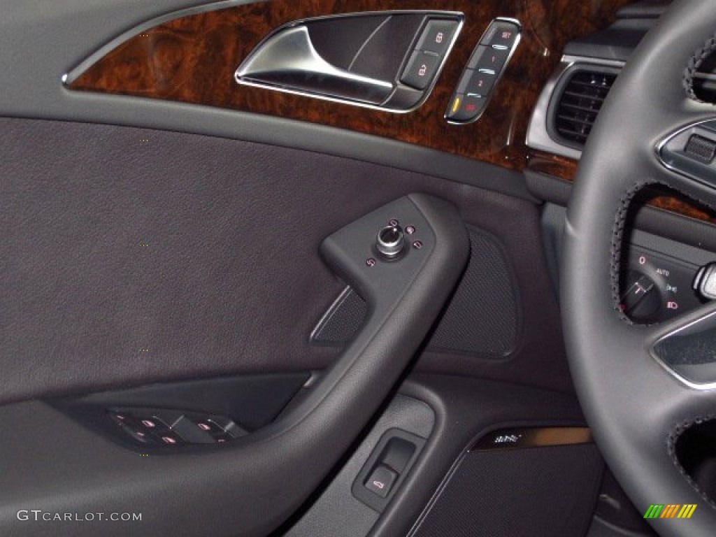 2014 A6 3.0T quattro Sedan - Daytona Grey Pearl Effect / Black photo #19