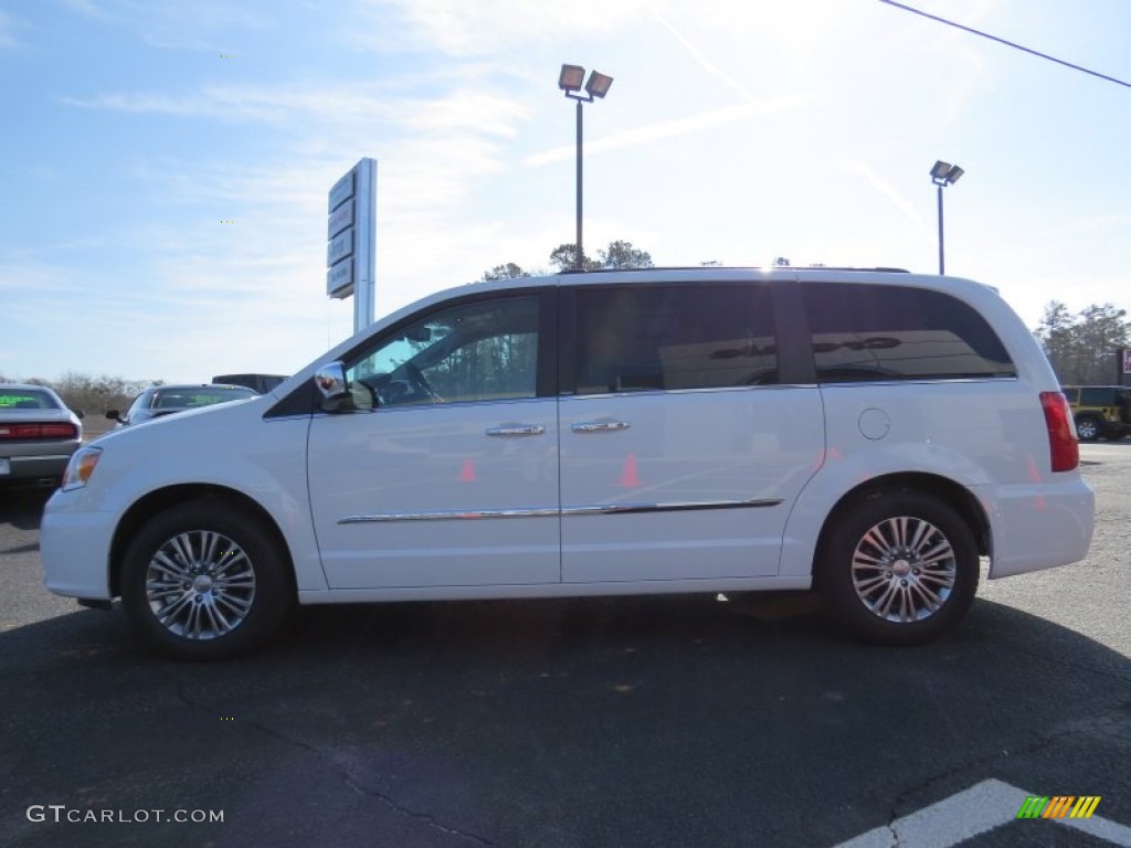2014 Town & Country Touring-L - Bright White / Black/Light Graystone photo #4