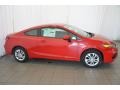 Crimson Pearl - Civic LX Coupe Photo No. 5
