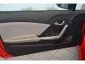 Crimson Pearl - Civic LX Coupe Photo No. 10