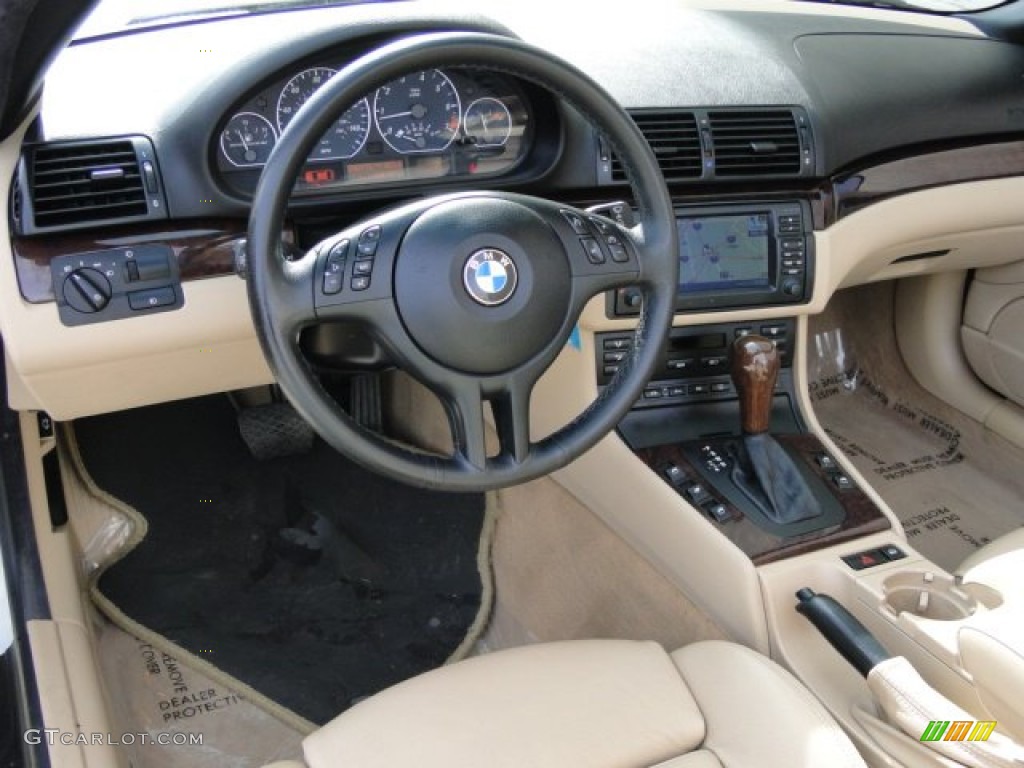 2006 3 Series 330i Convertible - Alpine White / Sand photo #13