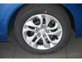 2014 Dyno Blue Pearl Honda Civic LX Coupe  photo #3