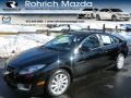 2011 Ebony Black Mazda MAZDA6 i Touring Sedan  photo #1