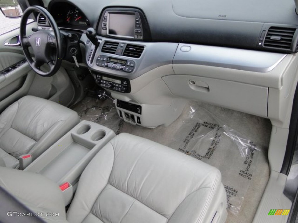 Gray Interior 2008 Honda Odyssey EX-L Photo #90697129