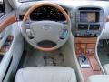Ecru 2004 Lexus LS 430 Dashboard