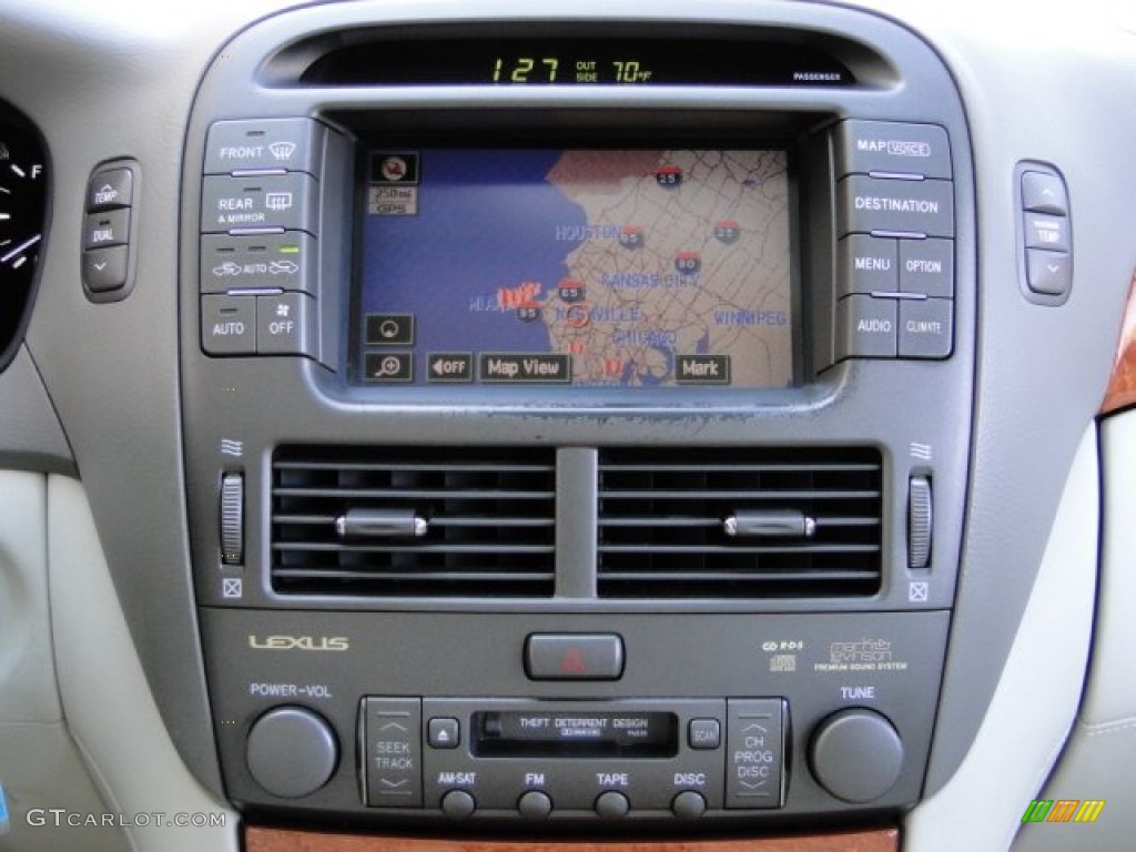 2004 LS 430 - Blue Onyx Pearl / Ecru photo #15