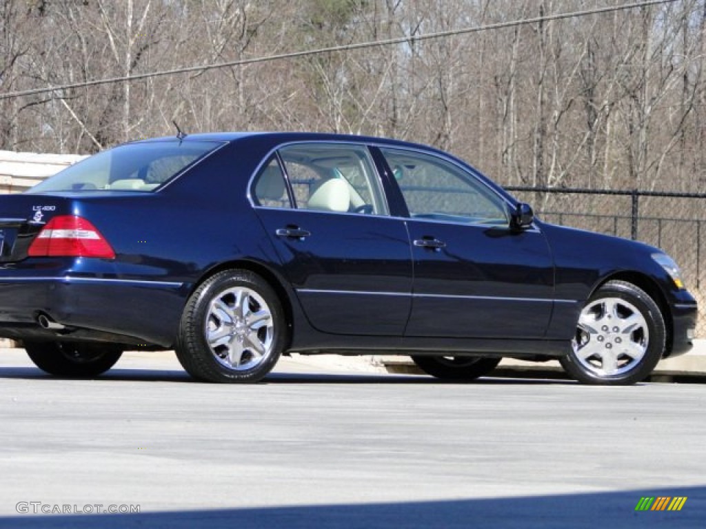 2004 LS 430 - Blue Onyx Pearl / Ecru photo #26