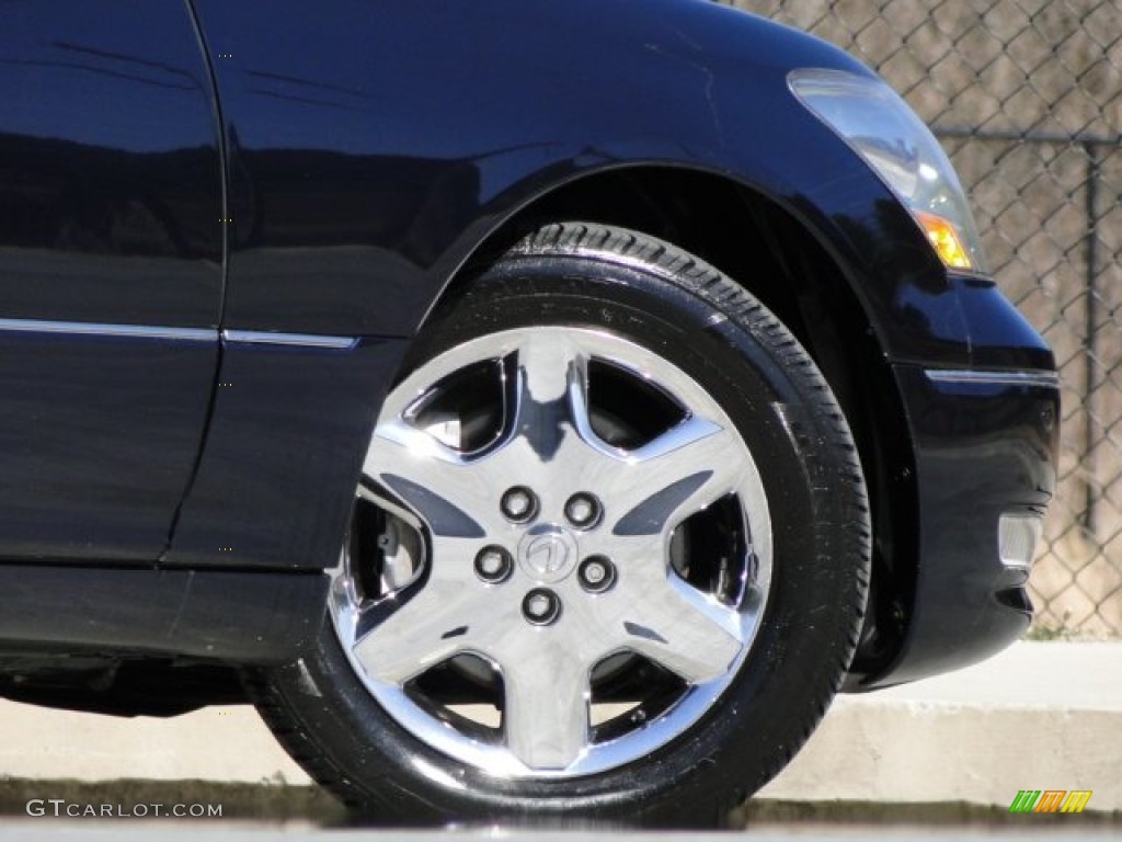 2004 LS 430 - Blue Onyx Pearl / Ecru photo #27