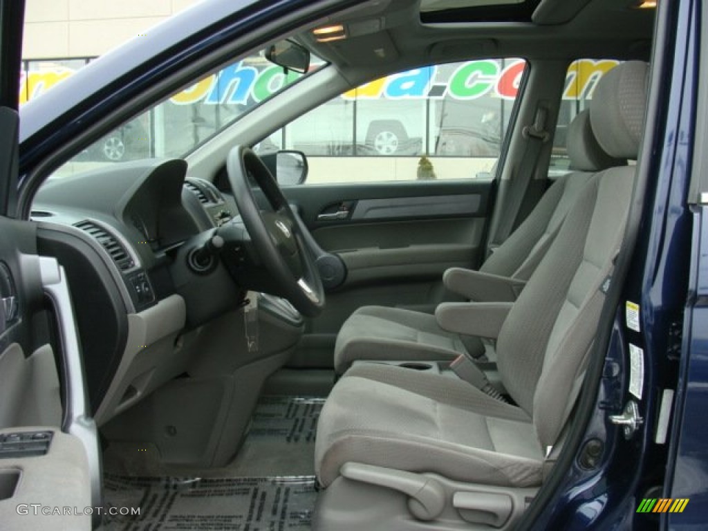 2008 CR-V EX 4WD - Royal Blue Pearl / Gray photo #8