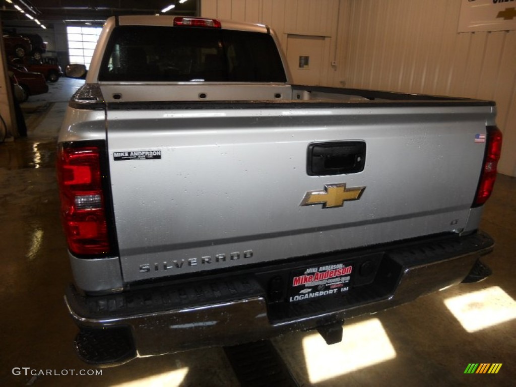 2014 Silverado 1500 LT Z71 Crew Cab 4x4 - Silver Ice Metallic / Jet Black photo #5