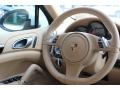 Luxor Beige 2014 Porsche Cayenne Diesel Steering Wheel