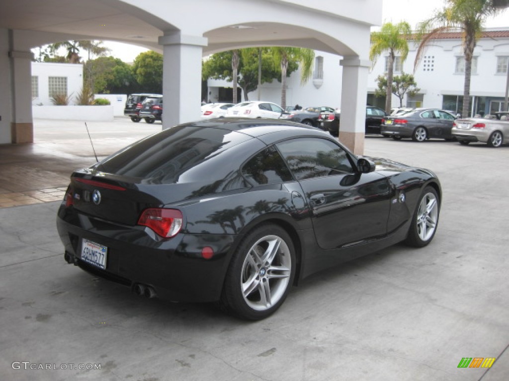 2007 M Coupe - Black Sapphire Metallic / Black photo #2